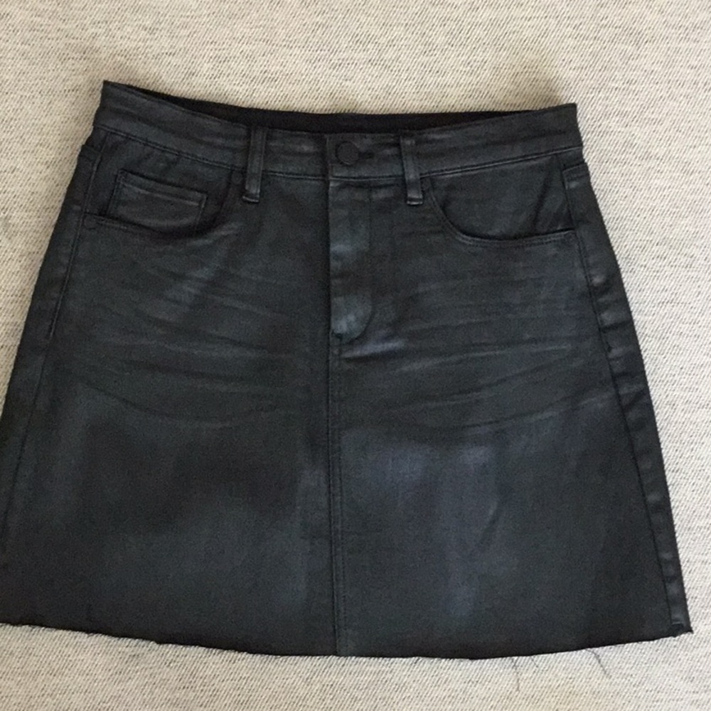 BlankNYC denim mini skirt